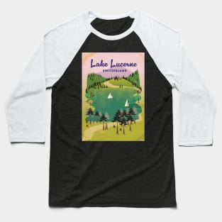 Lake Lucerne Baseball T-Shirt